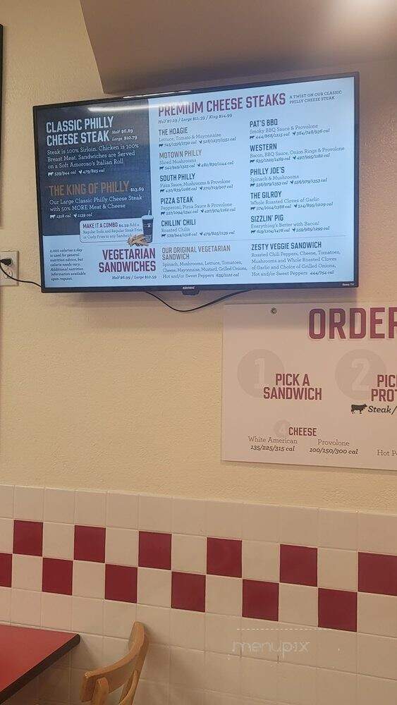 The Cheese Steak Shop - Vallejo, CA menu_pic