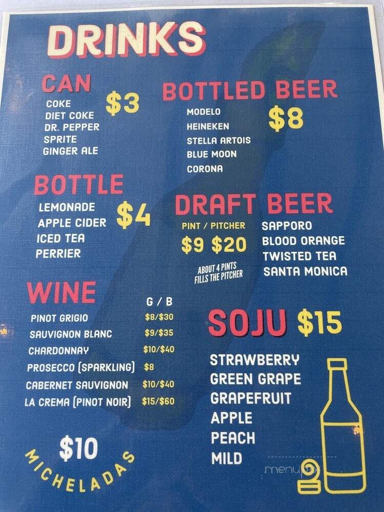 Oh My Crab - Los Angeles, CA menu_pic