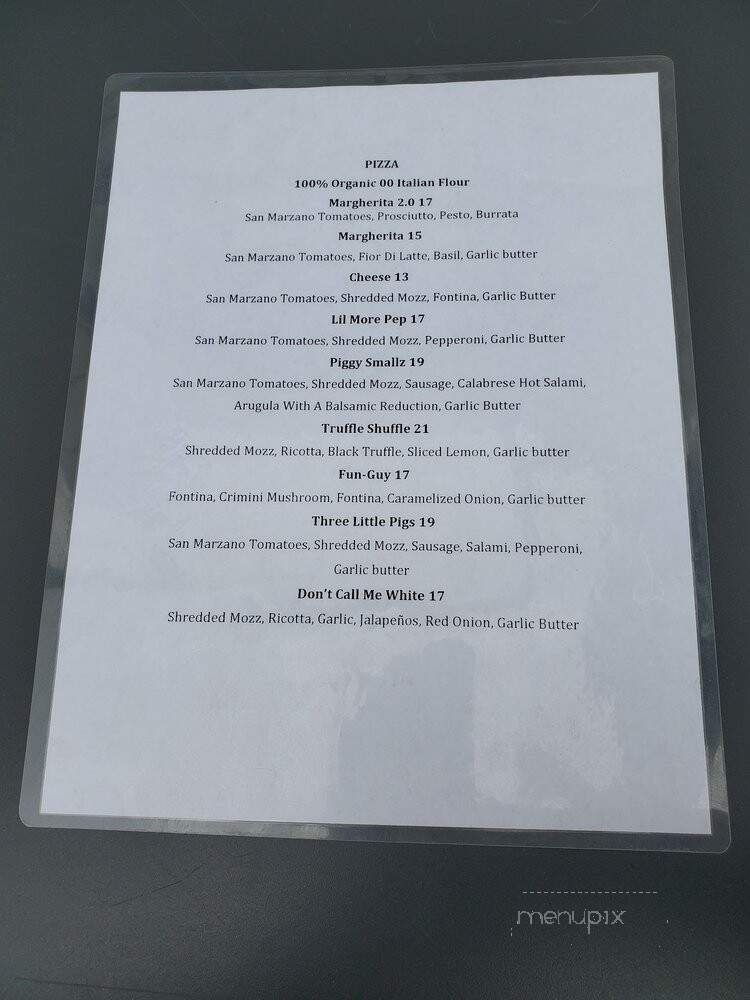 Paper Pizza - Downey, CA menu_pic