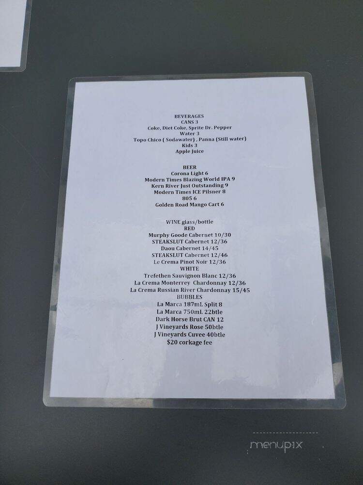 Paper Pizza - Downey, CA menu_pic