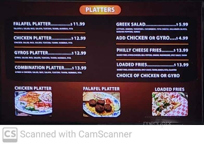 Falafel Corner - Granite Bay, CA menu_pic