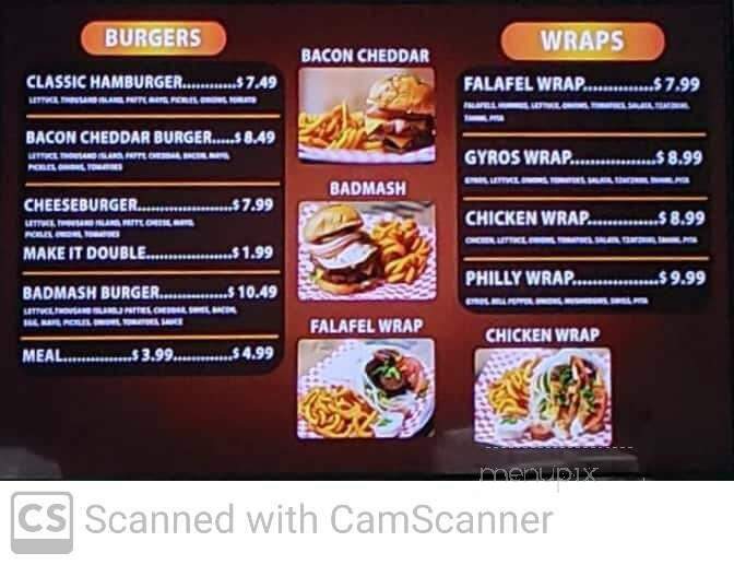 Falafel Corner - Granite Bay, CA menu_pic