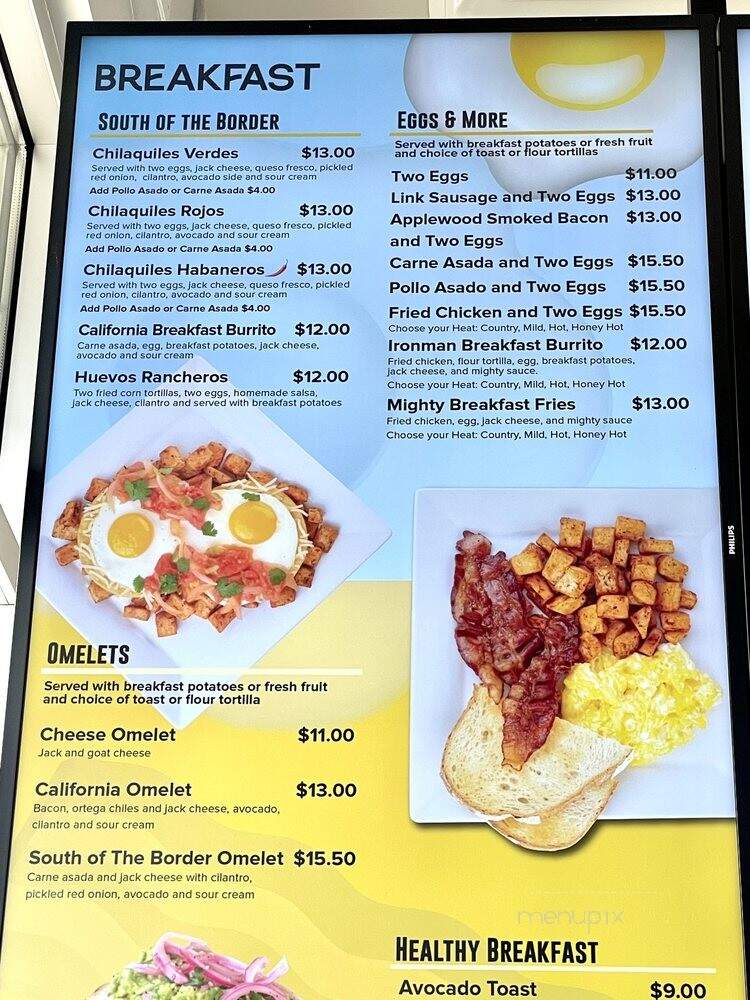 Mighty Birds - South Gate, CA menu_pic