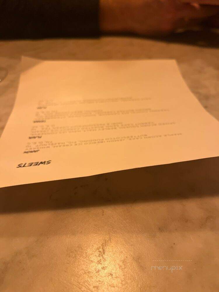Porto - Chicago, IL menu_pic