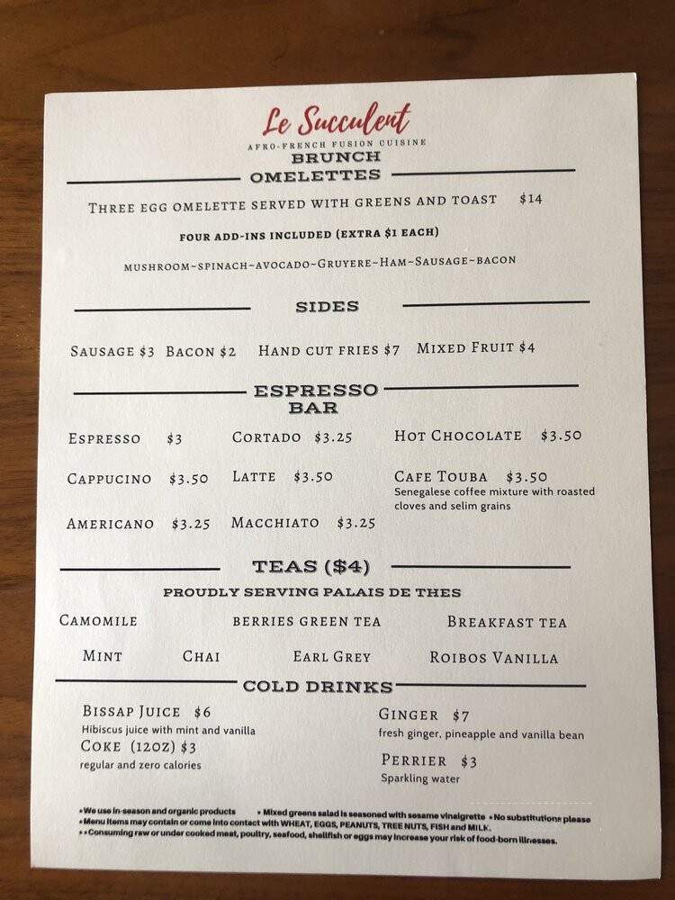 Le Succulent - Brooklyn, NY