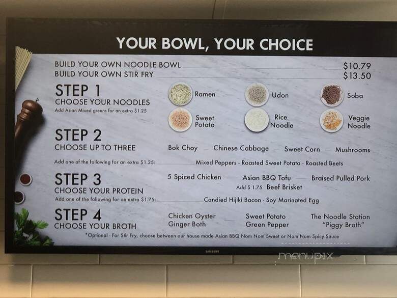 Noodle Station - Oakland Park, FL menu_pic