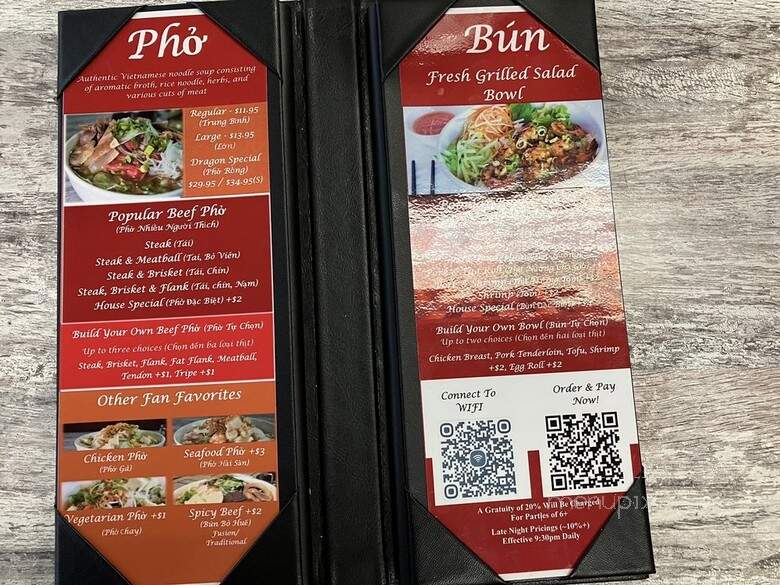 Dragon Pho - Davie, FL menu_pic