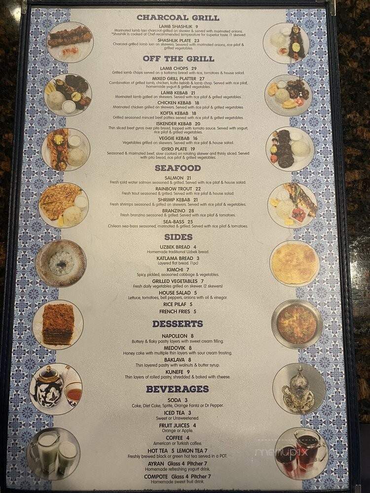 OSH Restaurant & Grill - Nashville, TN menu_pic