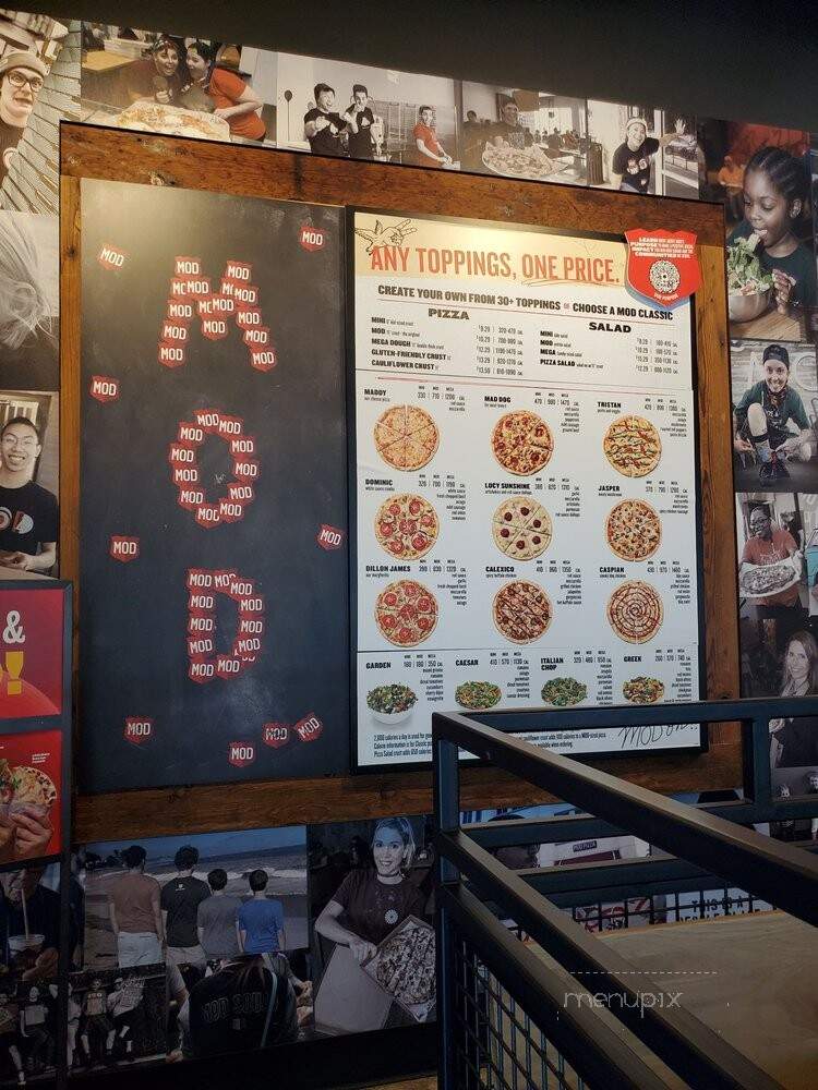MOD Pizza - Pembroke Pines, FL menu_pic