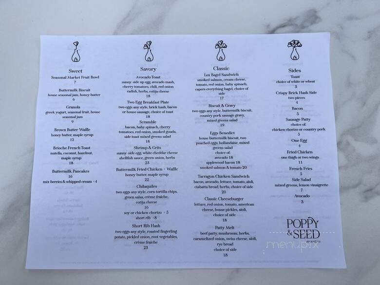 Poppy & Seed - Anaheim, CA menu_pic