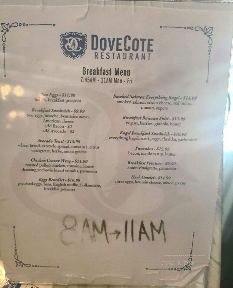 Foxtail Coffee Bar - Orlando, FL menu_pic
