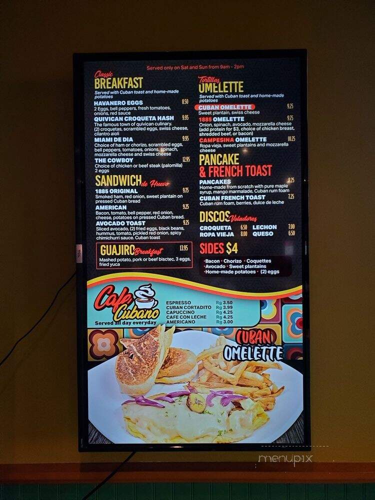 Cubanidad - Henderson, NV menu_pic
