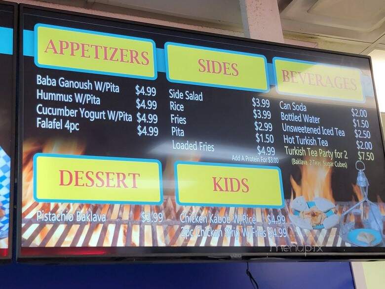 Taste Mediterranean Grill - Las Vegas, NV menu_pic