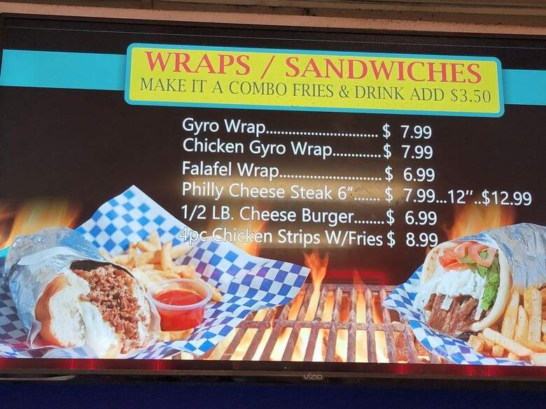 Taste Mediterranean Grill - Las Vegas, NV menu_pic