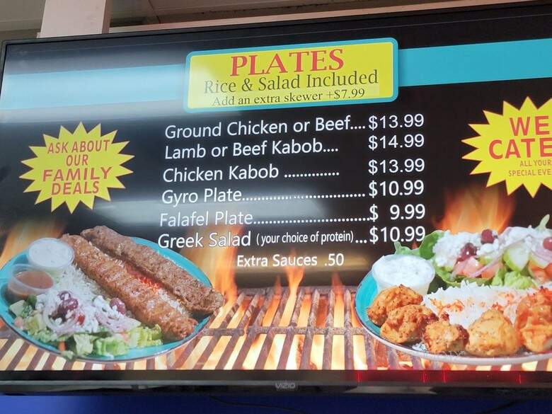 Taste Mediterranean Grill - Las Vegas, NV menu_pic