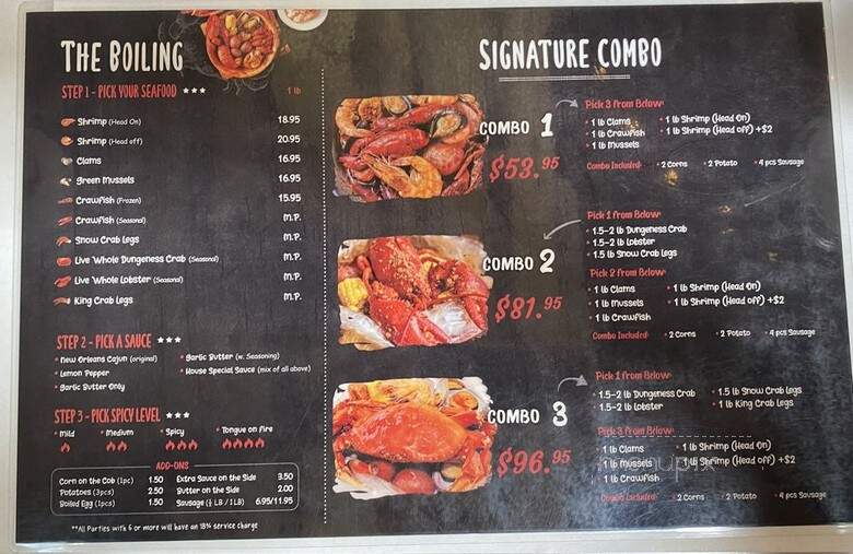 Cajun Crack'n - Vacaville, CA menu_pic