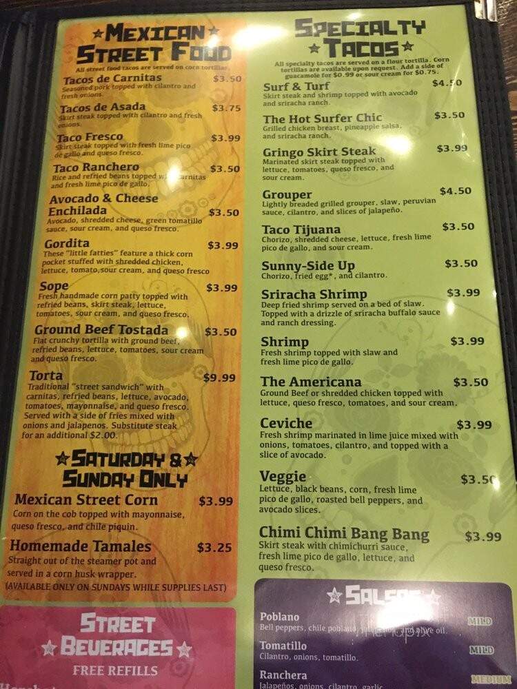 Cantina Louie - Asheville, NC menu_pic