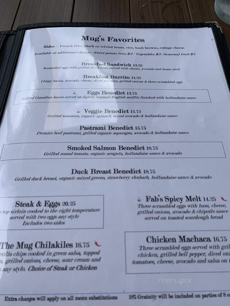 The Breakfast Mug - Oceanside, CA menu_pic