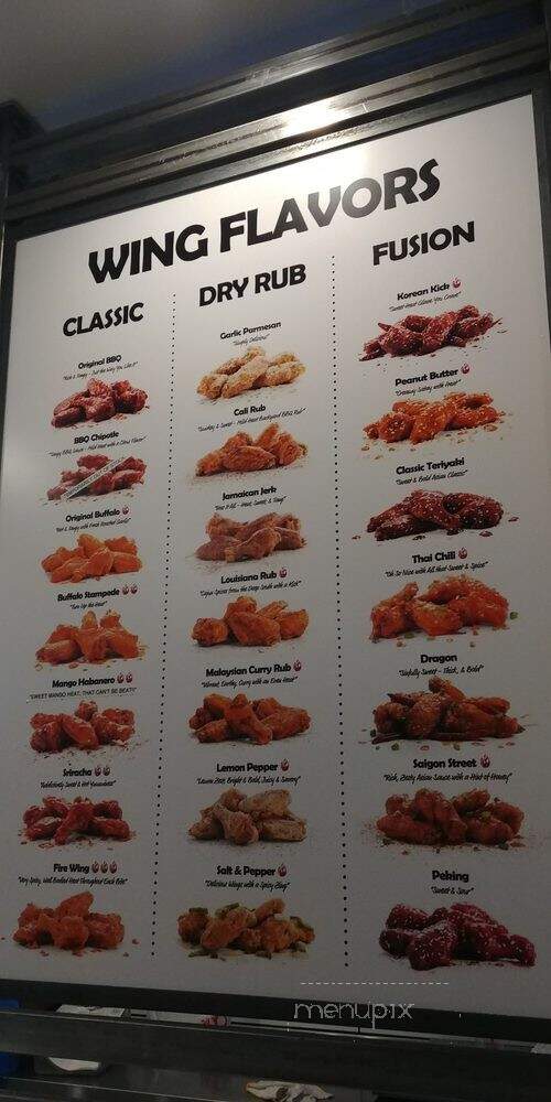 Fire Wings - Vallejo, CA menu_pic
