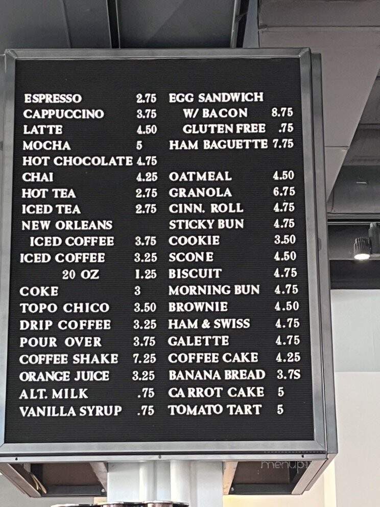 Fox In the Snow Cafe - Columbus, OH menu_pic