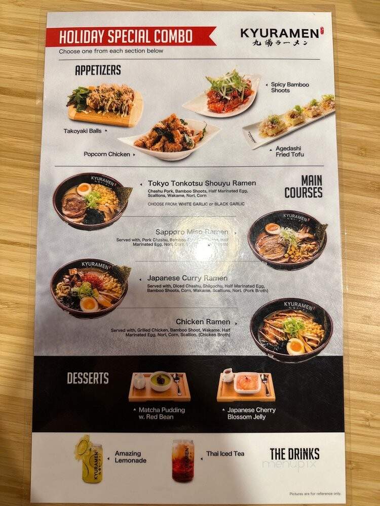 Kyu Ramen - Cherry Hill, NJ menu_pic
