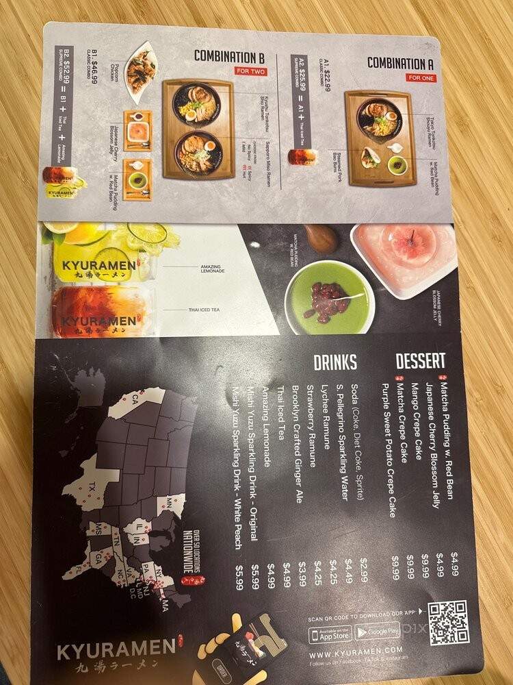 Kyu Ramen - Cherry Hill, NJ menu_pic