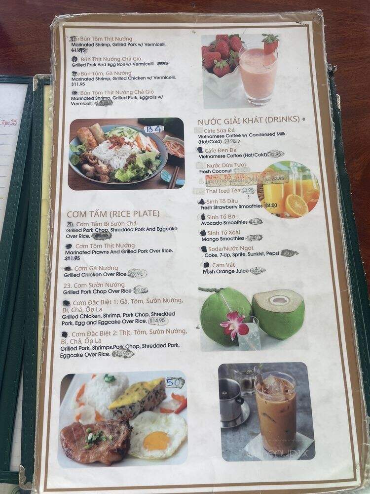 Pho Huong Que - Oakland, CA menu_pic