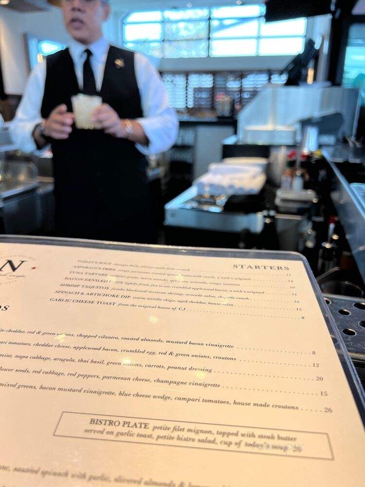 Nick's Del Mar - Del Mar, CA menu_pic