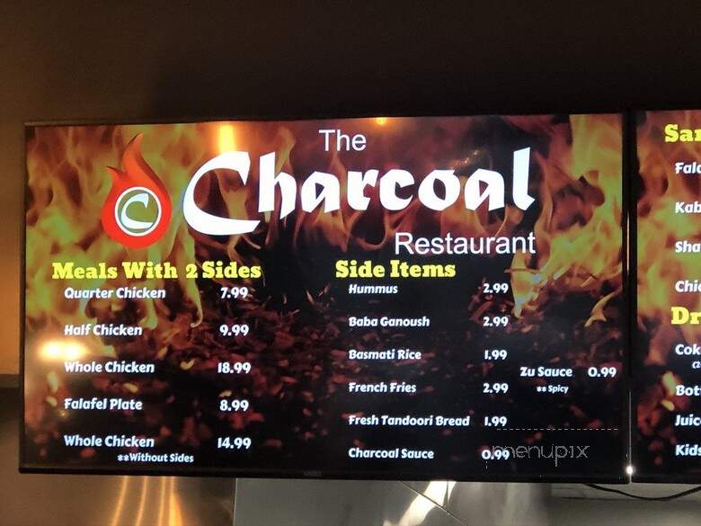 The Charcoal Restaurant - Louisville, KY menu_pic