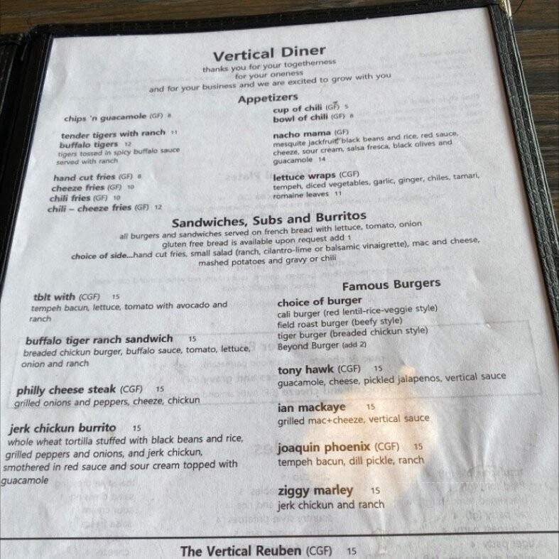 Vertical Diner - Portland, OR