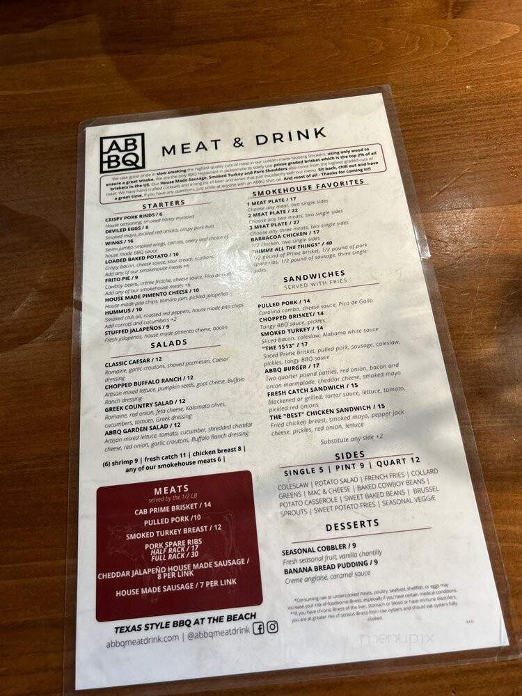 ABBQ Meat & Drink - Atlantic Beach, FL