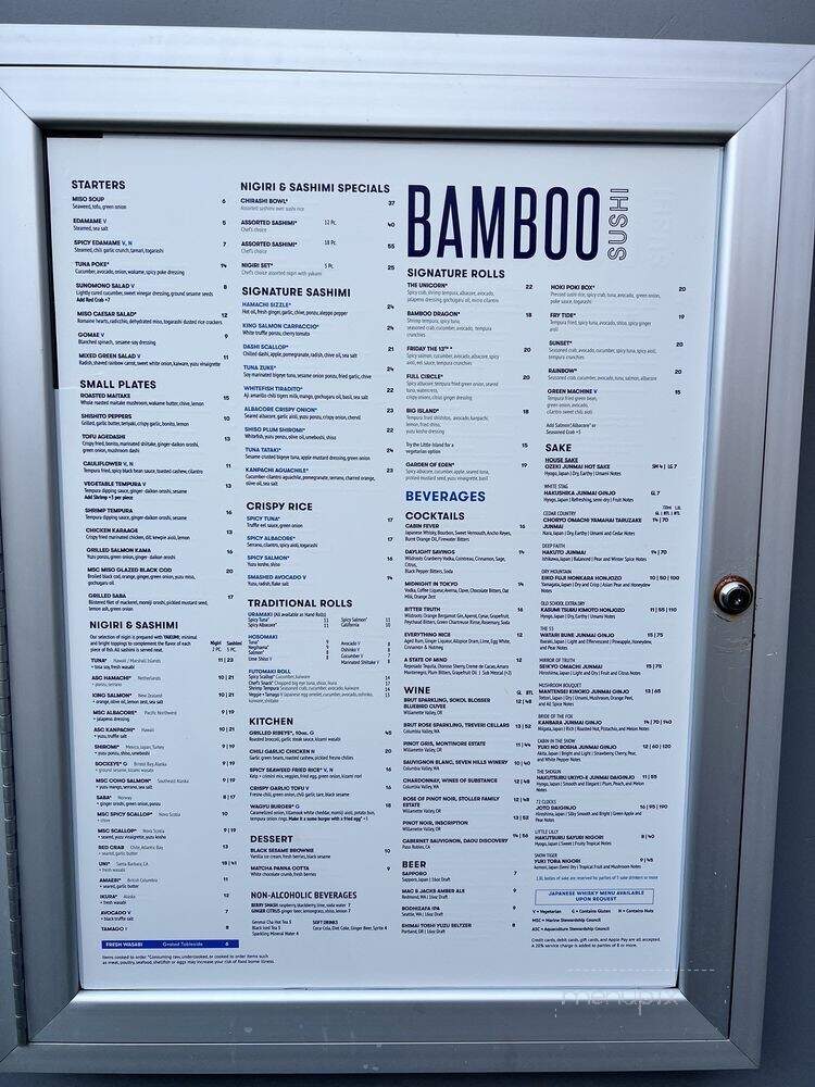 Bamboo Sushi - Seattle, WA