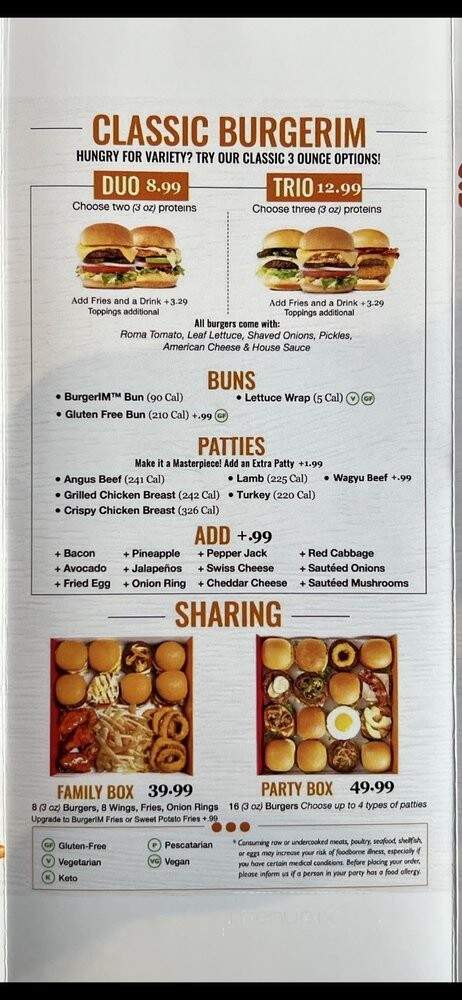 BurgerIM - Modesto, CA menu_pic