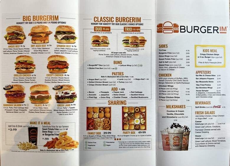 BurgerIM - Modesto, CA menu_pic