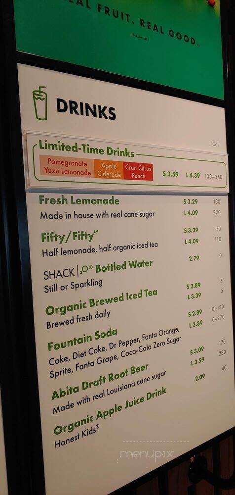 Shake Shack - Columbus, OH menu_pic