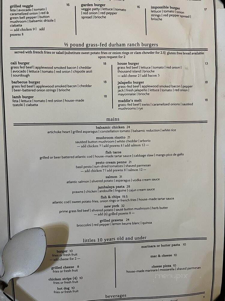 Fat Maddie's Blackhawk - Danville, CA menu_pic