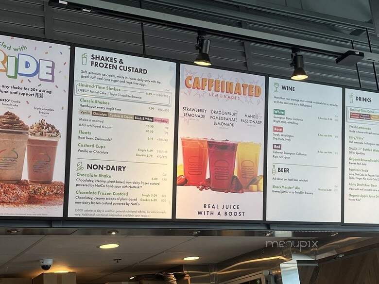 Shake Shack - Pasadena, CA menu_pic