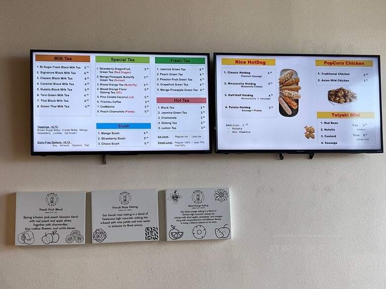 Bubble & Leaf - Cypress, CA menu_pic