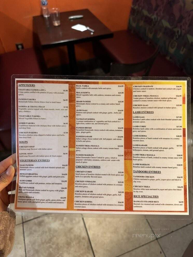 Its Taste Of India - Desert Hot Springs, CA menu_pic