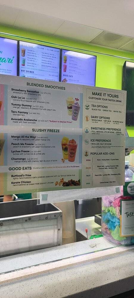 Tastea - San Diego, CA menu_pic