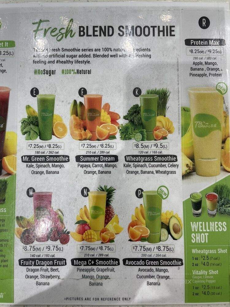 Tbaar - Buena Park, CA menu_pic