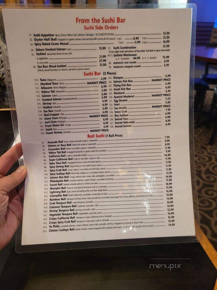 Sakura Chaya Clovis - Clovis, CA menu_pic