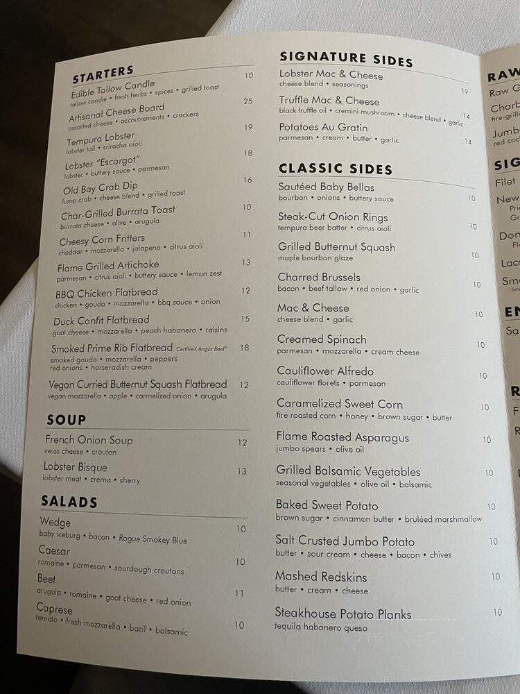 Donovan's Modern American Meatery - Riverview, FL menu_pic