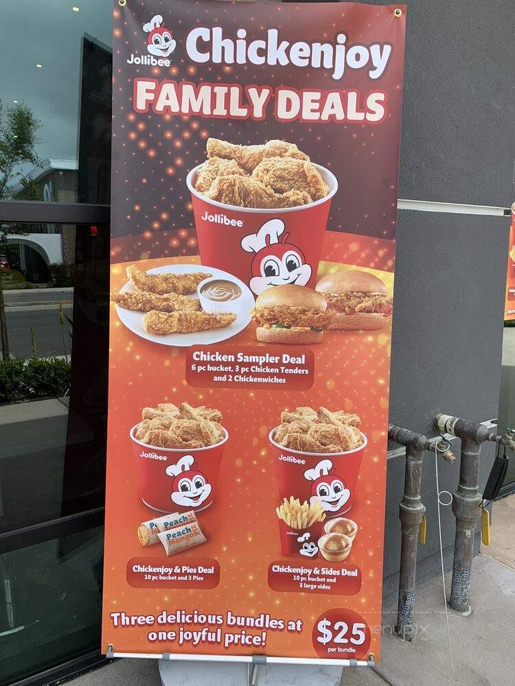 Jollibee - Artesia, CA menu_pic