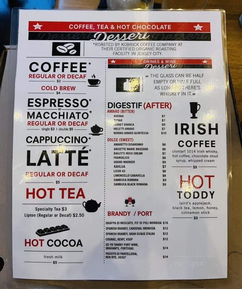Wood Stack Pizza Kitchen - Metuchen, NJ menu_pic