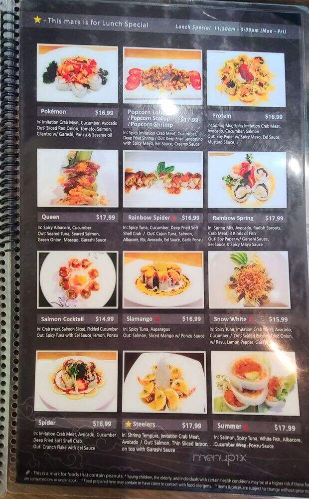 Sapporo Sushi - Menifee, CA menu_pic