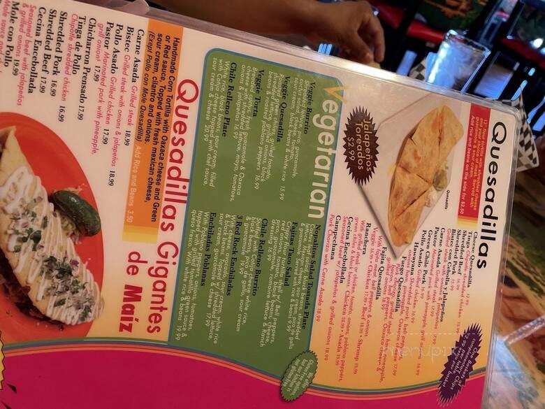 Tortas De Fuego - Sedona, AZ menu_pic