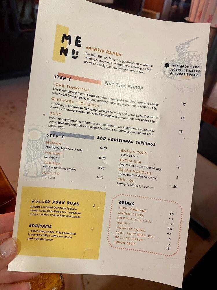 Nomiya - New Orleans, LA menu_pic