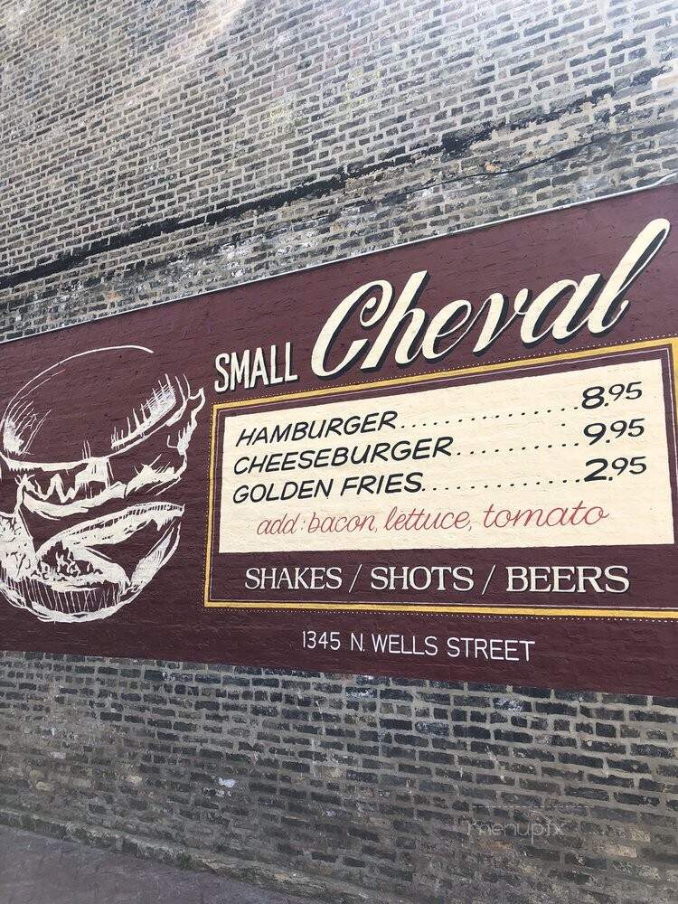 Small Cheval - Chicago, IL menu_pic