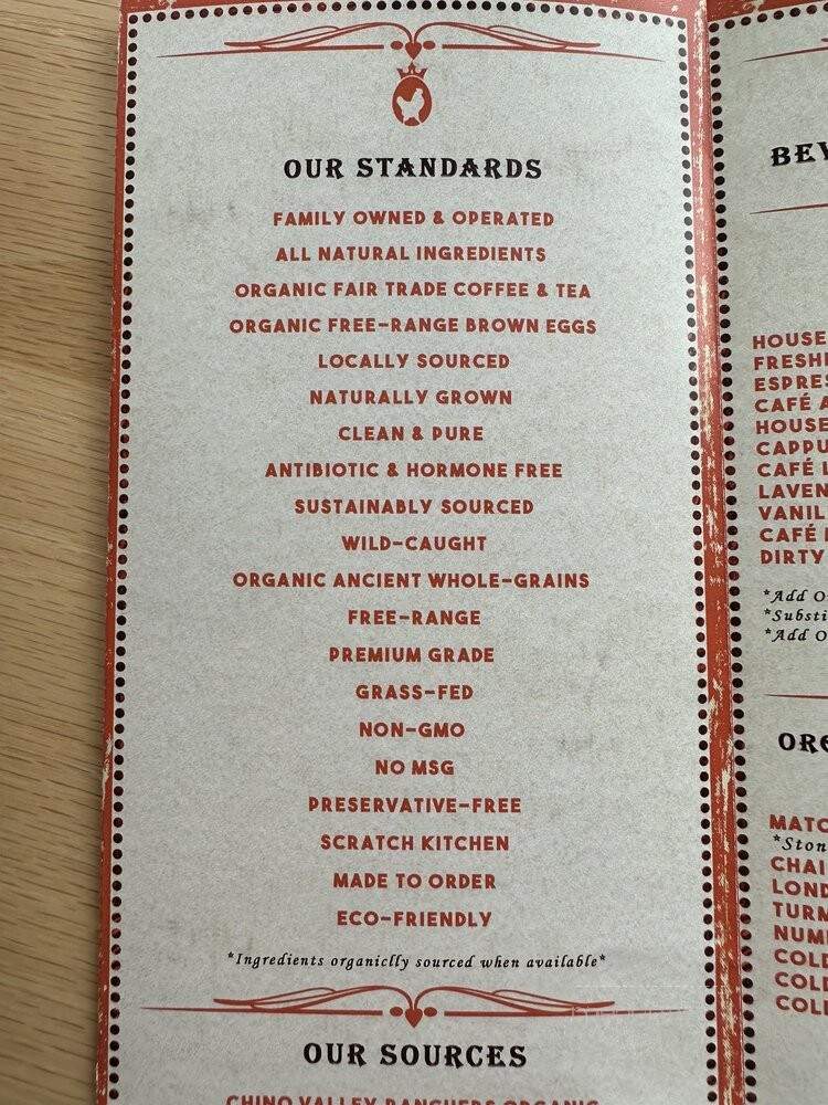 The Royal Egg Cafe - Westlake Village, CA menu_pic